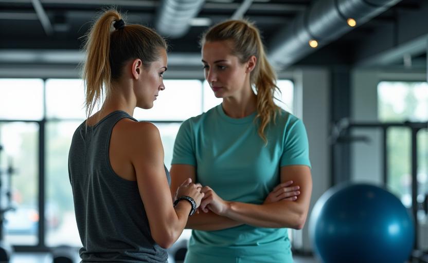 Personal training session at Nightingale Gym